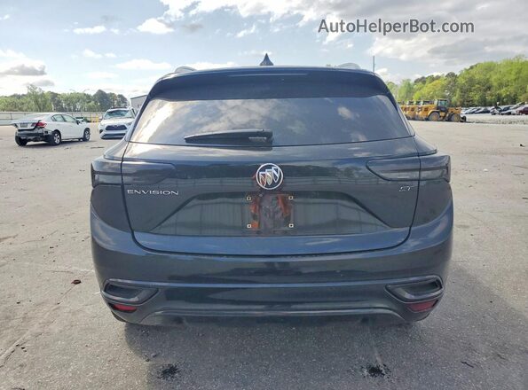 LRBFZNR42MD074987 2021 BUICK ENVISION Черный Вид сзади