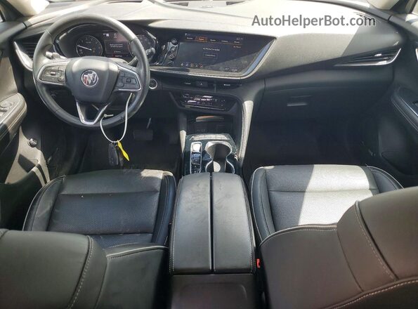 LRBFZNR48MD063119 2021 BUICK ENVISION Gray Առջևի վահանակի տեսք