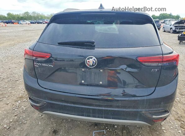 LRBFZPR40MD084252 2021 BUICK ENVISION Black Вид ззаду