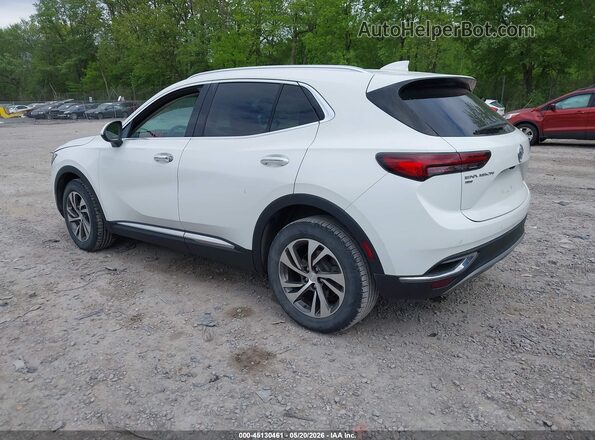 LRBFZPR41MD122085 2021 BUICK ENVISION White Задня ліва чверть
