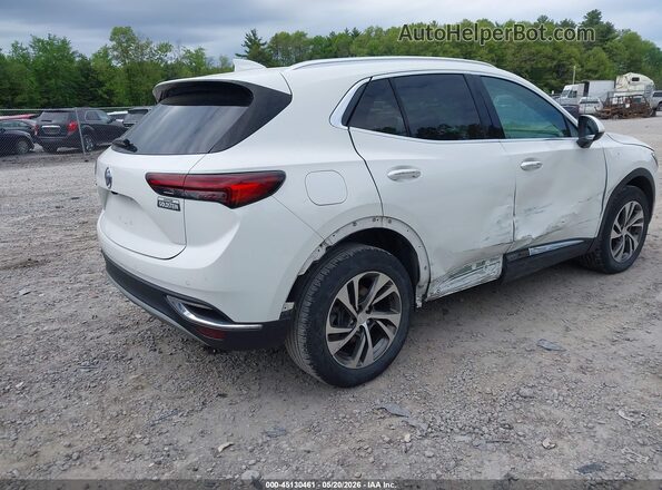 LRBFZPR41MD122085 2021 BUICK ENVISION White Задня права чверть