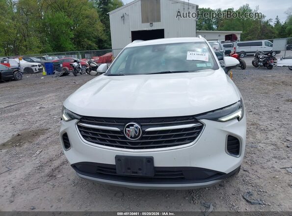 LRBFZPR41MD122085 2021 BUICK ENVISION White Вид щитка приладів