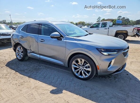 LRBFZRR43PD048331 2023 BUICK ENVISION Серебряный Передняя правая четверть