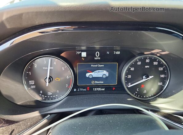 LRBFZRR43PD048331 2023 BUICK ENVISION Серебряный Вид щитка приборов