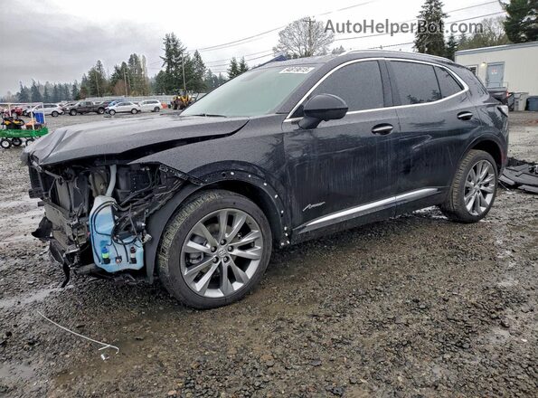 LRBFZSR44ND146014 2022 BUICK ENVISION Black Front left