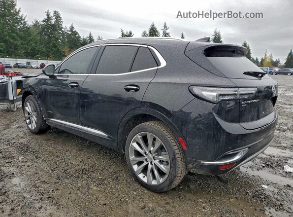 LRBFZSR44ND146014 2022 BUICK ENVISION Black Rear left