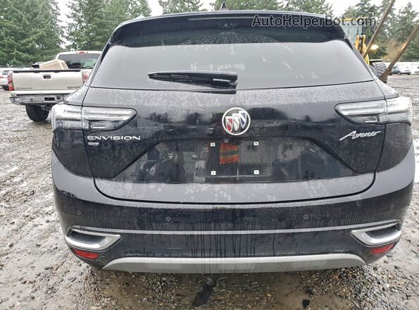 LRBFZSR44ND146014 2022 BUICK ENVISION Black Rear view