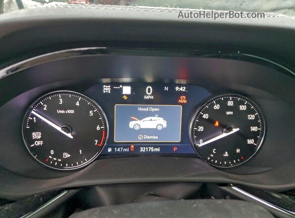 LRBFZSR44ND146014 2022 BUICK ENVISION Black Instrument cluster view