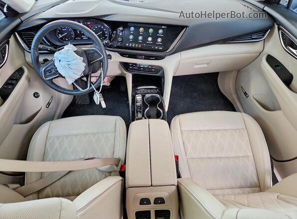 LRBFZSR47PD155678 2023 BUICK ENVISION White Vista del salpicadero