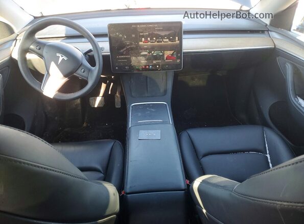 LRWYGDFD5PC071930 2023 TESLA MODEL Gray Vista del salpicadero