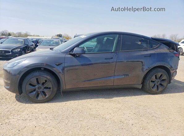 LRWYGDFDXRC673225 2024 TESLA MODEL Серый Передняя левая четверть