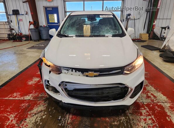 LSGCJKSB6KY000551 2019 CHEVROLET TRAX White Vista frontal