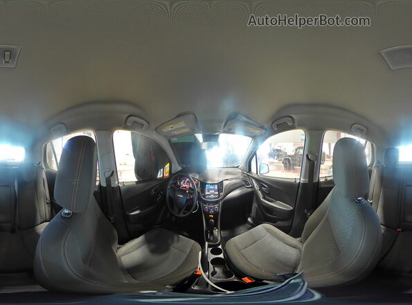 LSGCJKSB6KY000551 2019 CHEVROLET TRAX White Vista interior de 360 grados