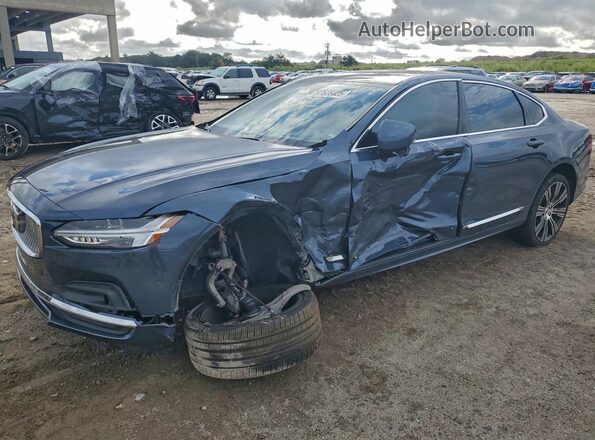 LVY062MA2PP337602 2023 VOLVO S90 Синий Передняя левая четверть