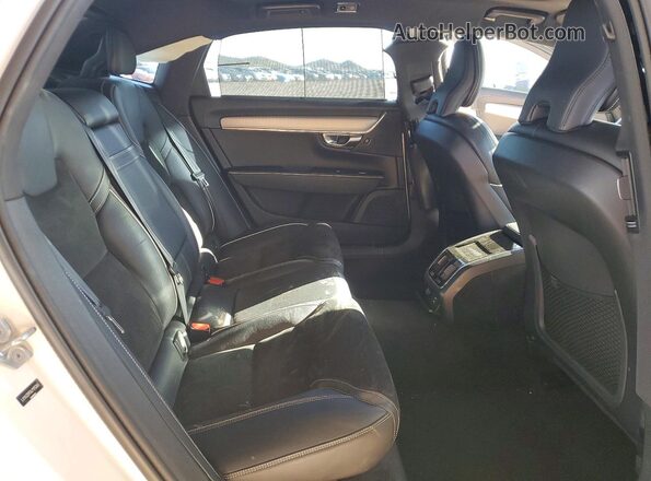 LVYA22MTXLP175343 2020 VOLVO S90 White Rear seats view