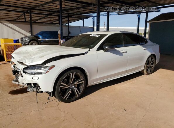 LVYA22MTXLP175343 2020 VOLVO S90 White Front left