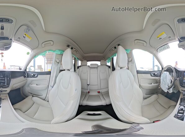 LYV102DK4KB250164 2019 VOLVO XC60 Белый Вид наклейки с VIN-кодом