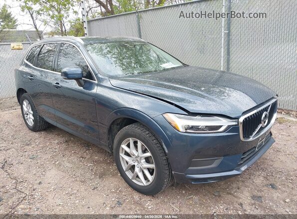 LYV102RK8KB367013 2019 VOLVO XC60 Синий Передняя правая четверть