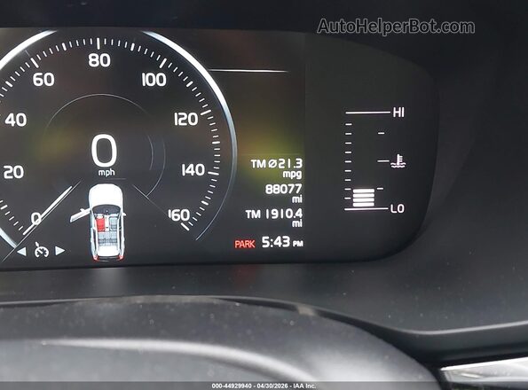 LYV102RK8KB367013 2019 VOLVO XC60 Синий 
