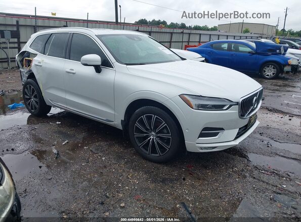 LYV102RL4KB330663 2019 VOLVO XC60 Белый Передняя правая четверть