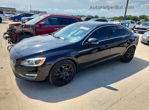 LYV402HM3HB126971 2017 VOLVO S60 Black Przód lewy