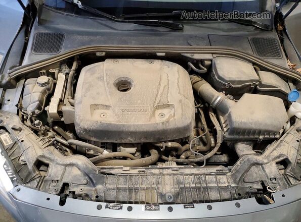 LYV402HM7HB142350 2017 VOLVO S60 Серый Вид задней части салона