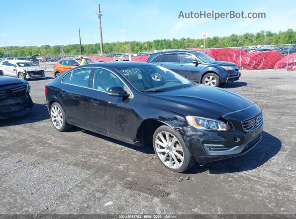 LYV402TM8JB169909 2018 VOLVO S60 INSCRIPTION Черный Передняя правая четверть
