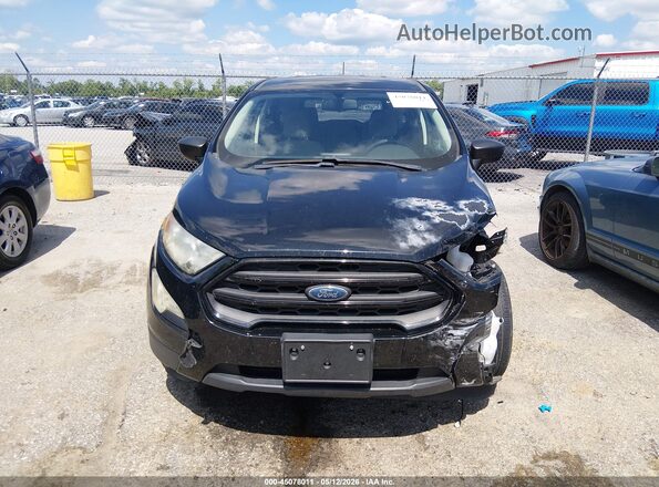 MAJ3P1RE0JC242158 2018 FORD ECOSPORT Black Вид задньої частини салону
