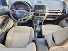 2018 Ford Ecosport S Blue vin: MAJ3P1RE1JC234439