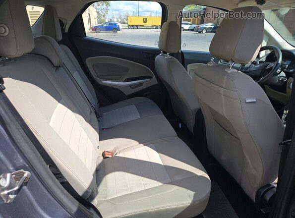 MAJ3P1RE2JC186756 2018 FORD ECOSPORT Gray Вид ззаду
