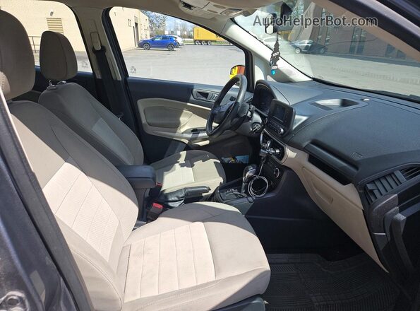 MAJ3P1RE2JC186756 2018 FORD ECOSPORT Gray Вид спереду