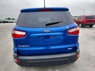 2018 Ford Ecosport S Blue vin: MAJ3P1RE5JC224769