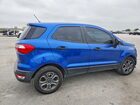 2018 Ford Ecosport S Blue vin: MAJ3P1RE5JC224769