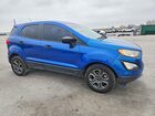2018 Ford Ecosport S Blue vin: MAJ3P1RE5JC224769