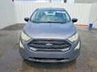 2018 Ford Ecosport S Gray vin: MAJ3P1RE7JC203230