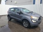 2018 Ford Ecosport S Gray vin: MAJ3P1RE7JC203230 Damage: Right Front Door, Dent(S) W/ Paint Dmg, 1 To 2 Inches