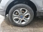 2018 Ford Ecosport S Gray vin: MAJ3P1RE7JC203230 Damage: Left Front Wheel, Curb Rash, > 12 Inches