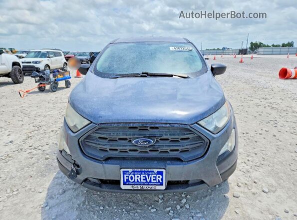 MAJ3P1RE9JC176290 2018 FORD ECOSPORT Gray Widok z przodu