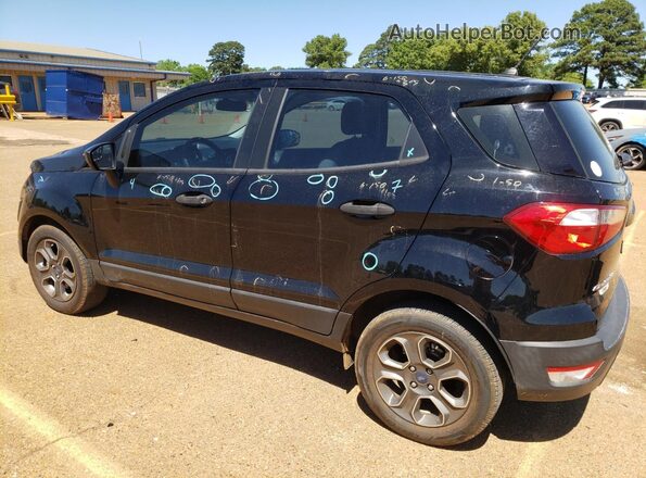 MAJ3P1REXJC239140 2018 FORD ECOSPORT Черный Задняя правая четверть