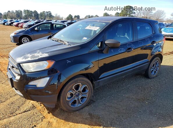 MAJ3P1REXJC239140 2018 FORD ECOSPORT Черный Передняя левая четверть