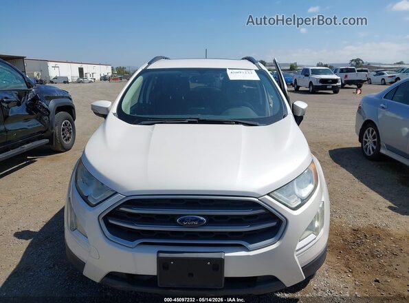 MAJ3P1TE0JC181712 2018 FORD ECOSPORT White Вид задньої частини салону