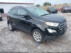 2018 Ford Ecosport Se Black vin: MAJ3P1TE0JC241326