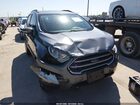 2018 Ford Ecosport Se Gray vin: MAJ3P1TE2JC185809