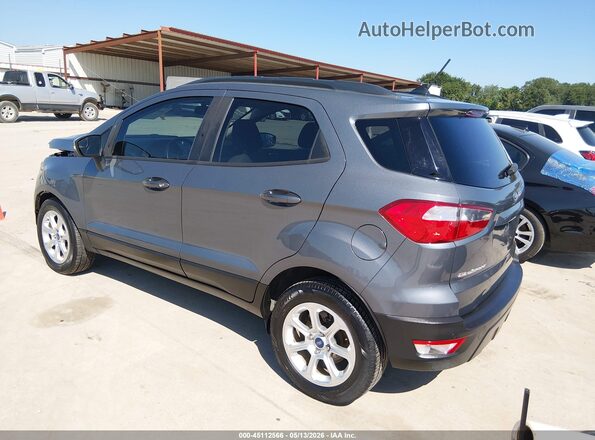 MAJ3P1TE2JC185809 2018 FORD ECOSPORT Gray Trasero izquierdo