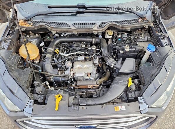 MAJ3P1TE2JC202110 2018 FORD ECOSPORT Charcoal Vista del compartimento del motor