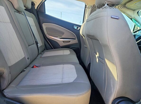 MAJ3P1TE2JC205038 2018 FORD ECOSPORT White Widok wnętrza z tyłu