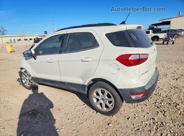 MAJ3P1TE2JC205038 2018 FORD ECOSPORT White Tył lewy