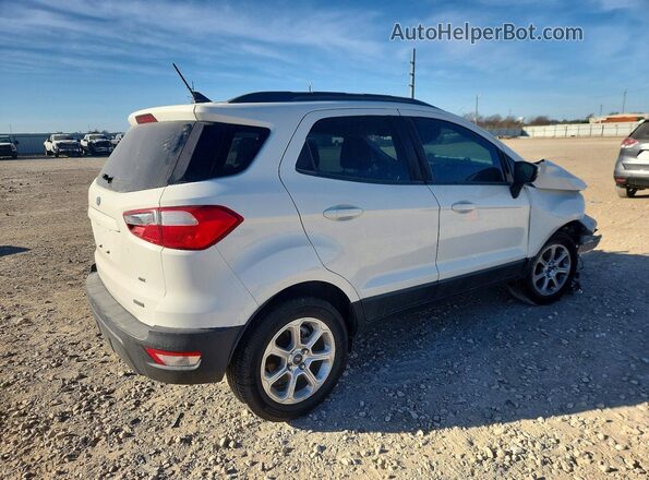 MAJ3P1TE2JC205038 2018 FORD ECOSPORT White Tył prawy