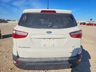 2018 Ford Ecosport Se White vin: MAJ3P1TE2JC205038 2018 Ford Ecosport Se White vin: MAJ3P1TE2JC205038