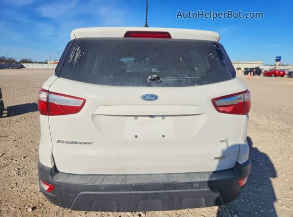 MAJ3P1TE2JC205038 2018 FORD ECOSPORT White Widok z tyłu